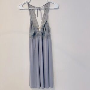 Eberjey “Phoebe Show Off" Chemise and Lace Sleepwear